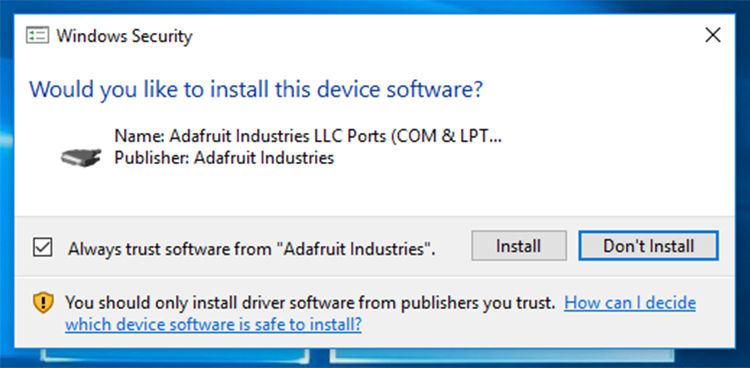 Download Adafruit Drivers Installer Mac